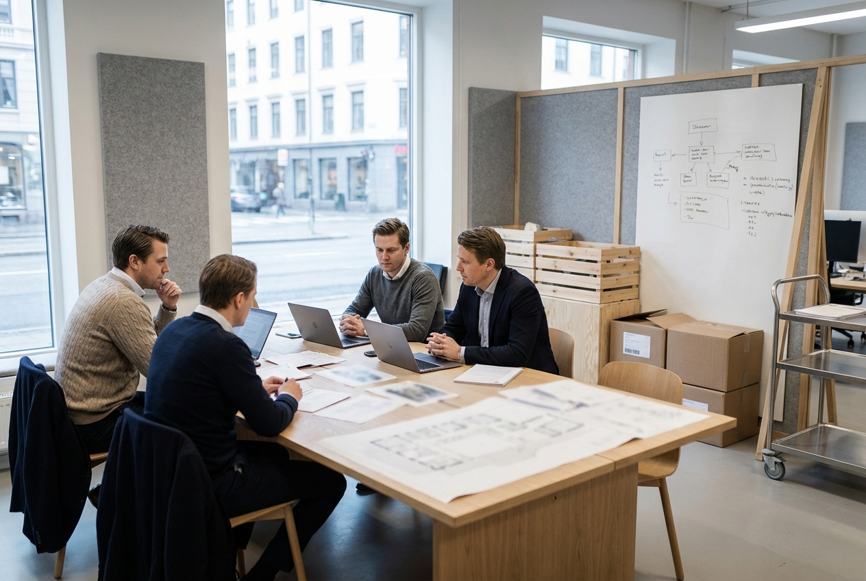 Transformation and delivery planning in a real working environment